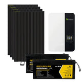 3500w off grid solar kits cabin