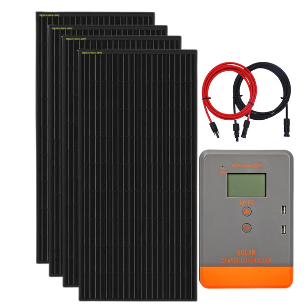 ROCKSOLAR 880W 24V Rigid Solar Panel Kit