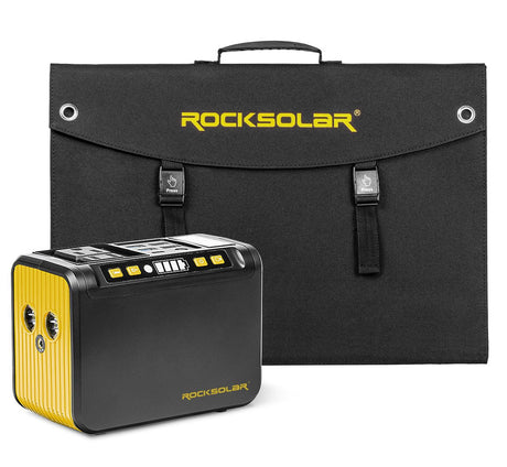80w solar powered portable generator
