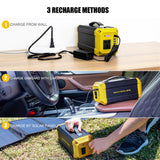 explaining different charging option on 300W power station