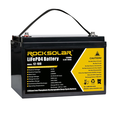 lithium lifepo4 batteries for off grid kit
